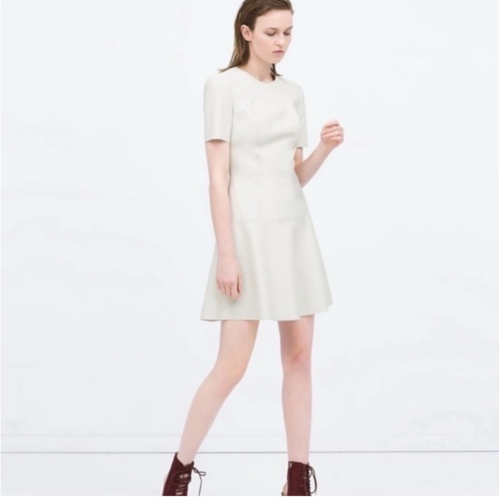 Zara Cream Mini Dress